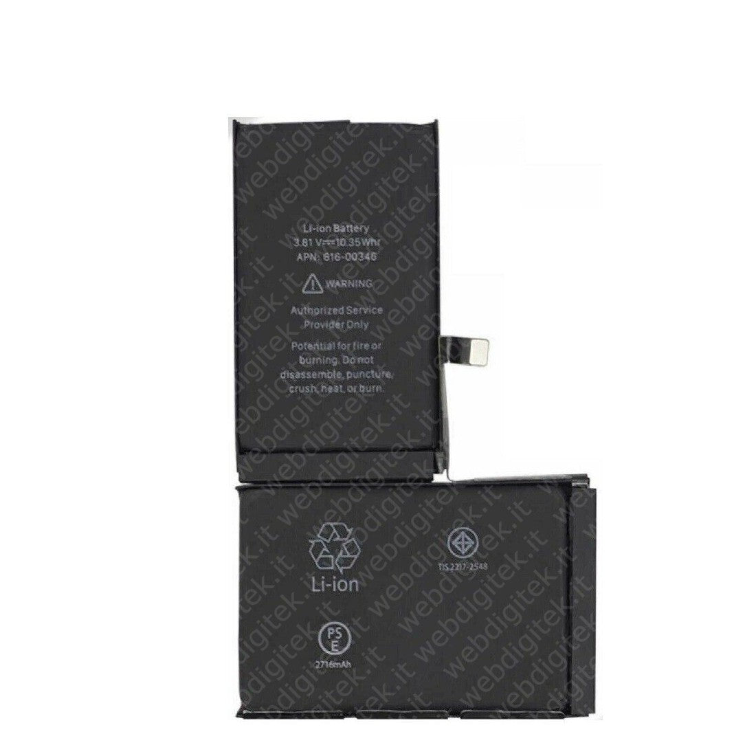 BATTERIA COMPATIBILE PER IPHONE X